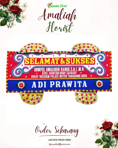 Papan Bunga Ucapan Selamat Kadubungbang